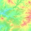 Топографическая карта Montoito, высота, рельеф