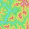 Топографическая карта Tirbin EAC, высота, рельеф