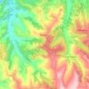 Топографическая карта Treiso, высота, рельеф