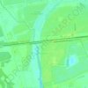 Топографическая карта Горбатовка, высота, рельеф