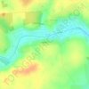 Топографическая карта Бояры, высота, рельеф