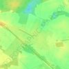 Топографическая карта Зябровка, высота, рельеф