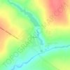 Топографическая карта Идакра, высота, рельеф