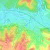 Топографическая карта Молчадь, высота, рельеф