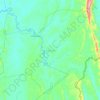 Топографическая карта Ganganagar, высота, рельеф