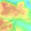 Топографическая карта Мушковичи, высота, рельеф