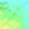 Топографическая карта Ревятичи, высота, рельеф