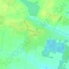 Топографическая карта Лаздуны 1, высота, рельеф