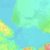 Топографическая карта сельское поселение Подстёпки, высота, рельеф