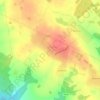 Топографическая карта Старлыги, высота, рельеф