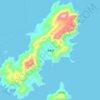 Топографическая карта 浮鹰岛, высота, рельеф