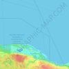 Топографическая карта Большеижорское городское поселение, высота, рельеф