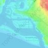 Топографическая карта Balboa Island, высота, рельеф