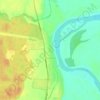 Топографическая карта Ивановская, высота, рельеф