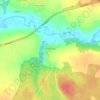 Топографическая карта Степаньково, высота, рельеф