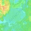Топографическая карта озеро Ройка, высота, рельеф