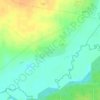 Топографическая карта Стахи, высота, рельеф