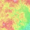 Топографическая карта Соть, высота, рельеф