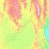 Топографическая карта Tula, высота, рельеф