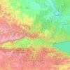Топографическая карта Иркут, высота, рельеф