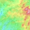 Топографическая карта Moissannes, высота, рельеф