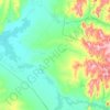 Топографическая карта Каировский сельсовет, высота, рельеф
