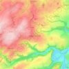 Топографическая карта Curcy-sur-Orne, высота, рельеф