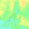 Топографическая карта Kilmaine, высота, рельеф