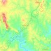 Топографическая карта Tomar do Geru, высота, рельеф