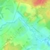 Топографическая карта Старое Село, высота, рельеф