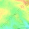 Топографическая карта Нивищи, высота, рельеф