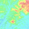Топографическая карта Raposo, высота, рельеф