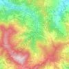 Топографическая карта Romagnese, высота, рельеф