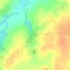 Топографическая карта Хролы, высота, рельеф