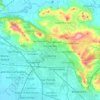 Топографическая карта Caserta, высота, рельеф