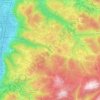 Топографическая карта Nova Ponente, высота, рельеф