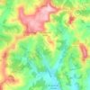 Топографическая карта Perpezac-le-Blanc, высота, рельеф