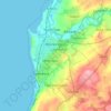Топографическая карта Workington, высота, рельеф