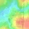 Топографическая карта Богданово, высота, рельеф