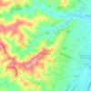 Топографическая карта Monsano, высота, рельеф