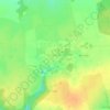 Топографическая карта Полурядинки, высота, рельеф