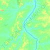 Топографическая карта Pau d'Arco, высота, рельеф
