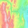 Топографическая карта Zonda, высота, рельеф