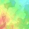 Топографическая карта Мышицы, высота, рельеф