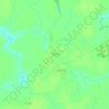 Топографическая карта Галиново, высота, рельеф