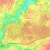Топографическая карта Парк Мещёрский, высота, рельеф