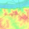 Топографическая карта Waverly, высота, рельеф