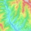 Топографическая карта Létra, высота, рельеф