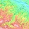 Топографическая карта Тавушская область, высота, рельеф