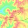 Топографическая карта Morristown, высота, рельеф